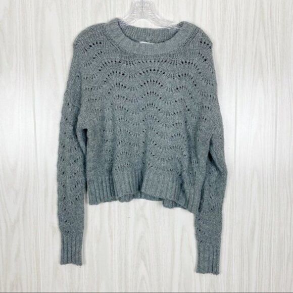 American Eagle Outfitters Sweaters - American Eagle | Grey Knit Sweater Size Small